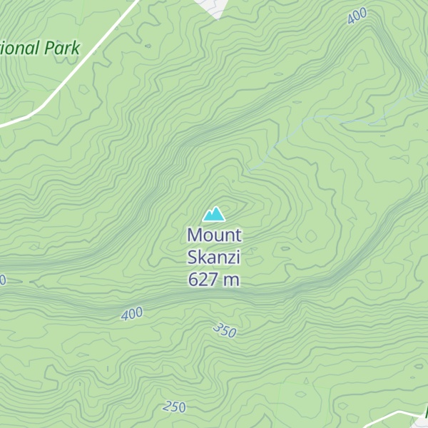 Map of Mount Skanzi