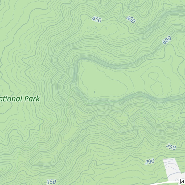 Map of Mount Carrialoo