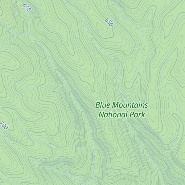 Map of Tallara Ridge