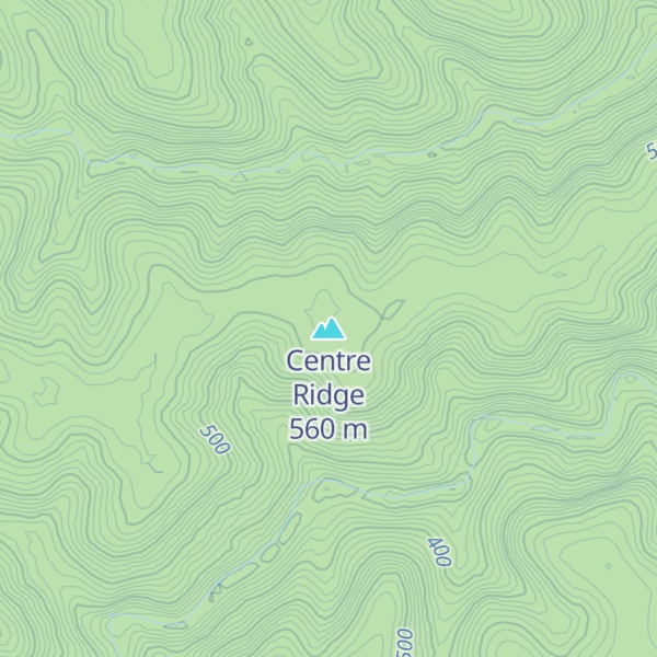 Map of Centre Ridge