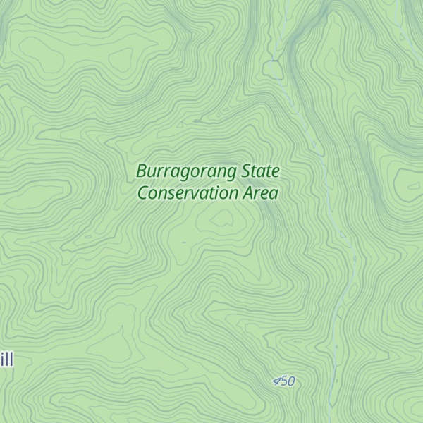 Map of Snake Mountains
