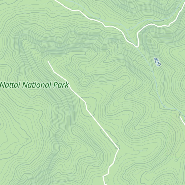 Map of Mount Burragorang