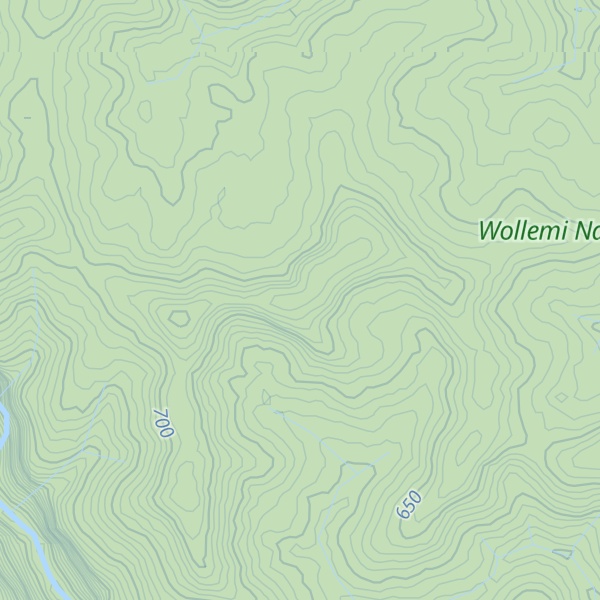Map of Mount Mistake