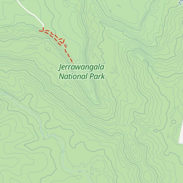 Map of Boongan Mountain