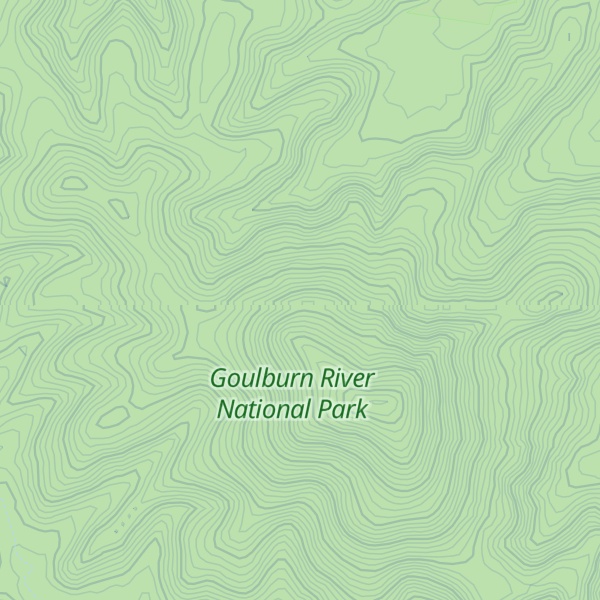 Map of Mount Worondi