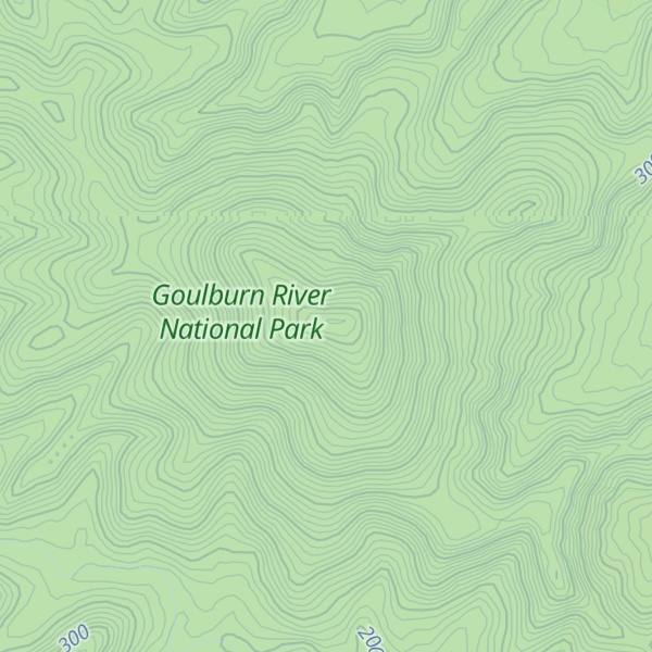Map of Mount Dangar