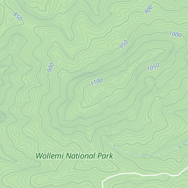 Map of Mount Monundilla