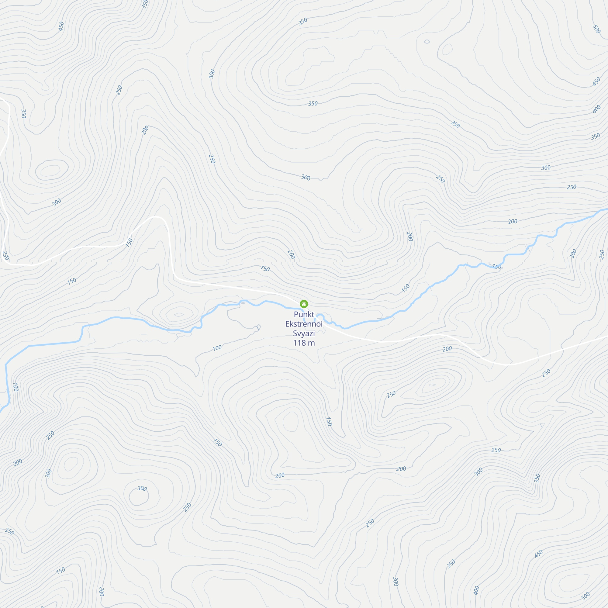 Punkt Ekstrennoi Svyazi map