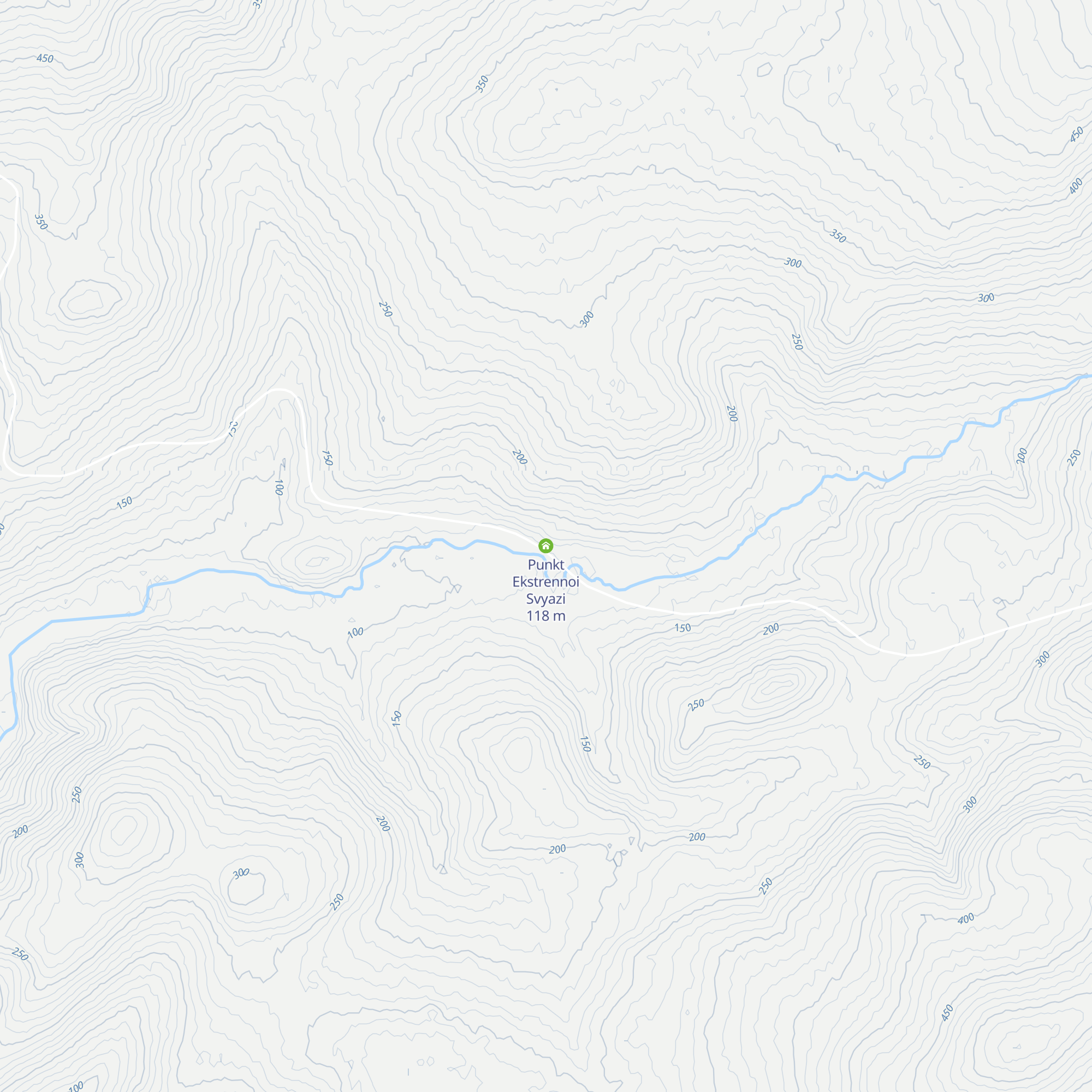 Punkt Ekstrennoi Svyazi map