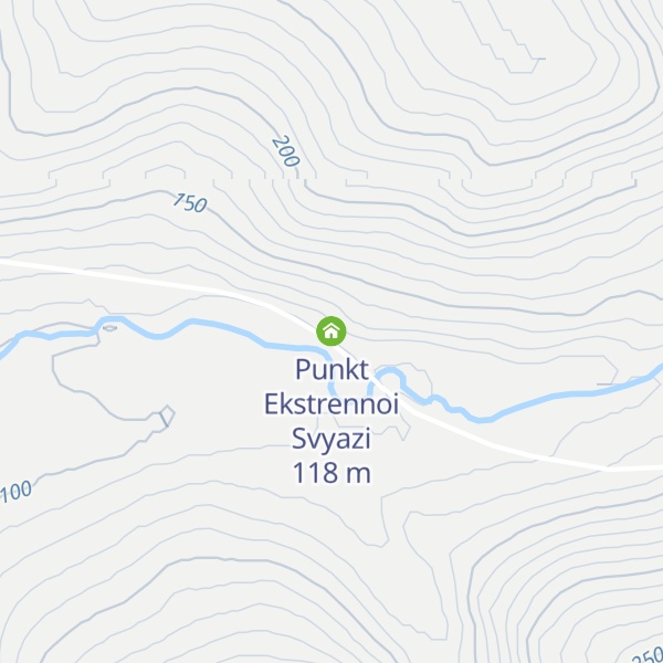 Map of Punkt Ekstrennoi Svyazi