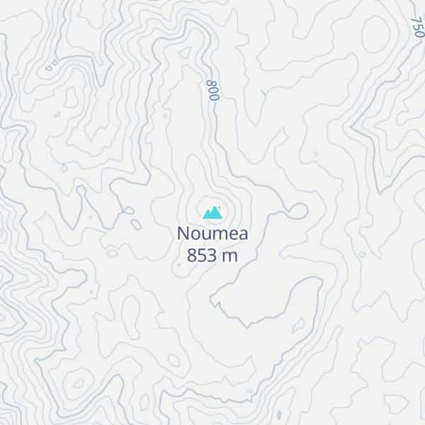 Map of Noumea