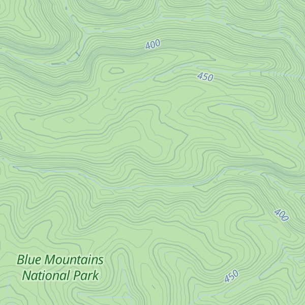 Map of Broula Ridge