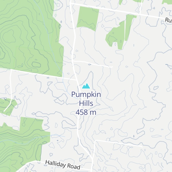 Map of Pumpkin Hills