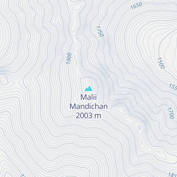 Map of Malii Mandichan