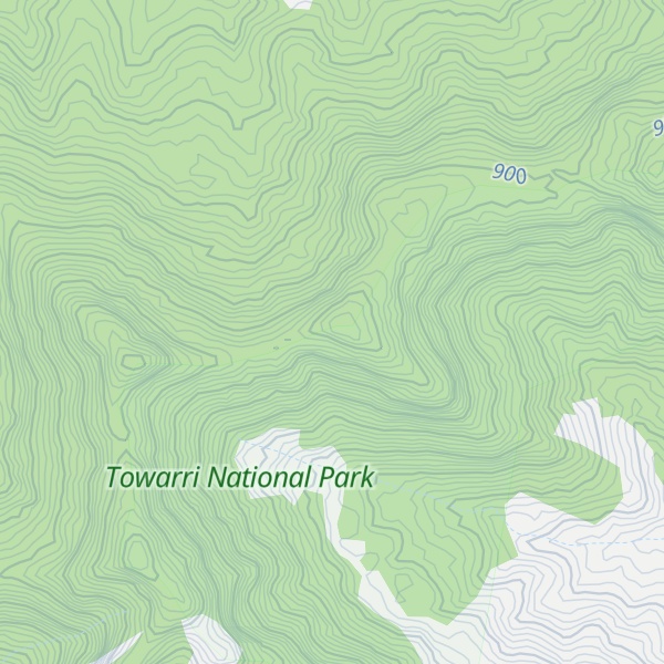 Map of Stringybark Top