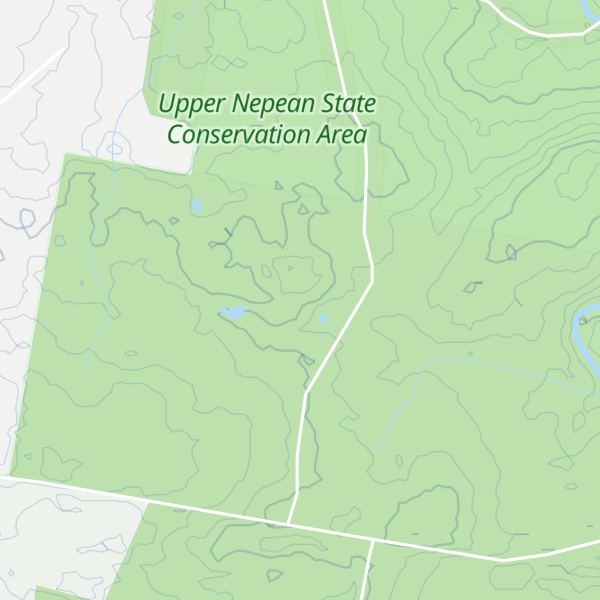 Map of Single Tree Hill