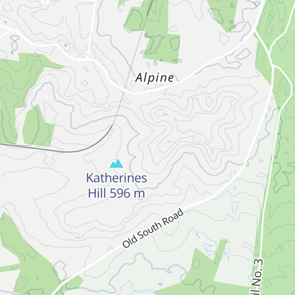 Map of Keighrans Hill