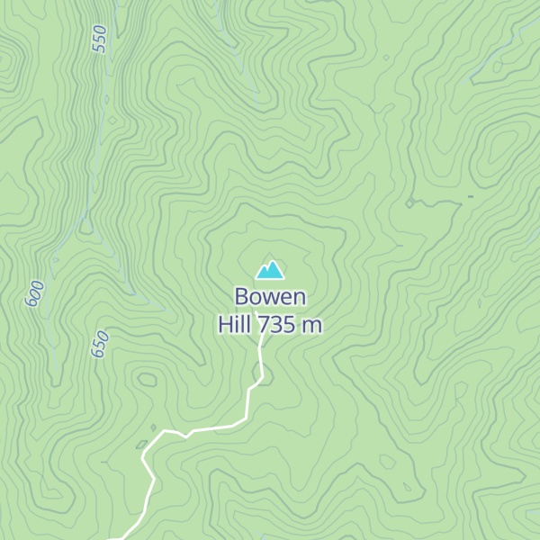 Map of Bowen Hill