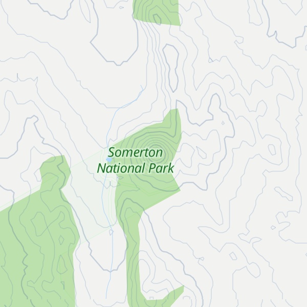 Map of Mount Erangaroo