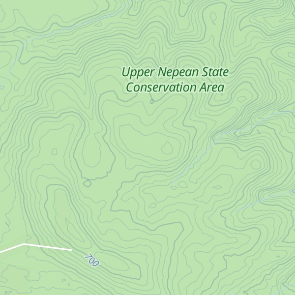 Map of Mount Lindsey