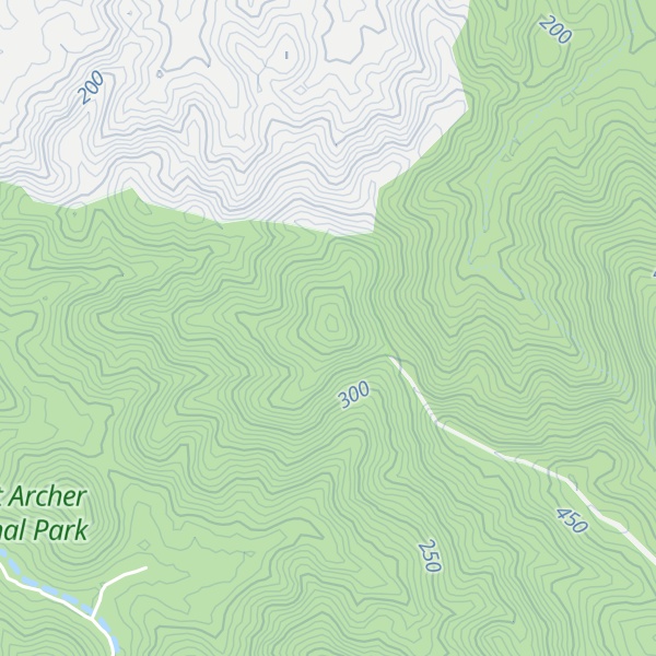 Map of Mount Ellida