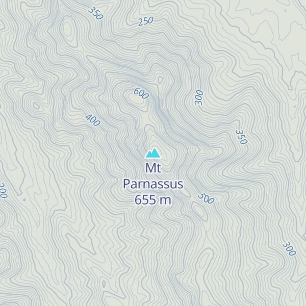 Map of Mt Parnassus