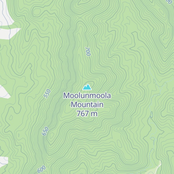 Map of Moolunmoola Mountain
