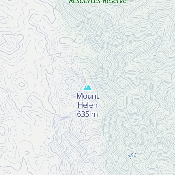 Map of Mount Helen