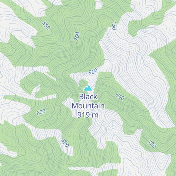 Map of Black Mountain
