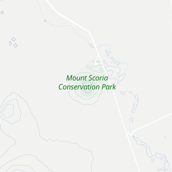Map of Mount Scoria
