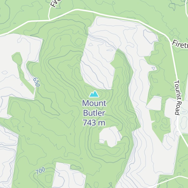 Map of Mount Butler