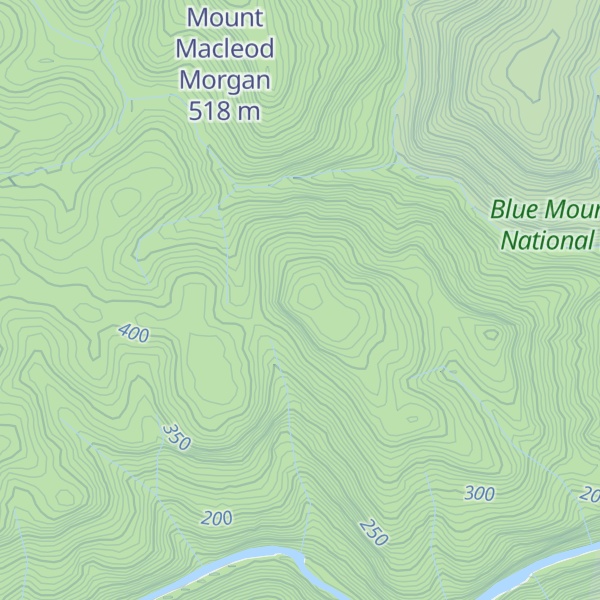 Map of Grose Head North