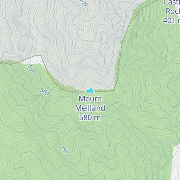 Map of Mount Meilland