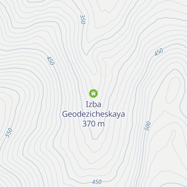 Map of Izba Geodezicheskaya