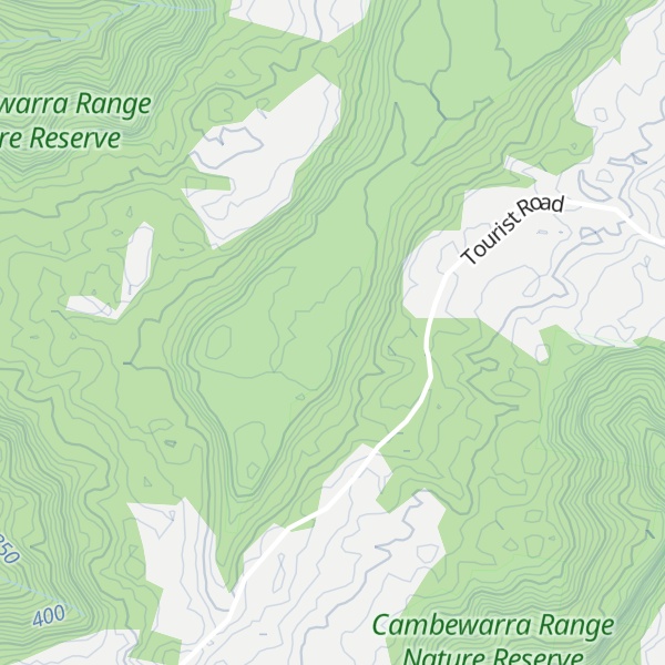 Map of Tapitallee Mountain