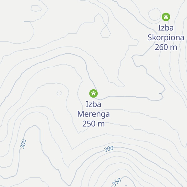 Map of Izba Merenga