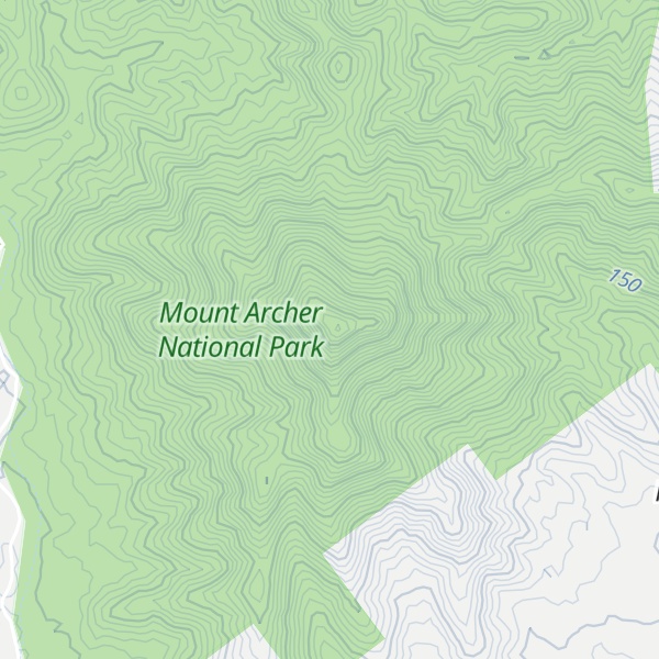 Map of Mount Sleipner