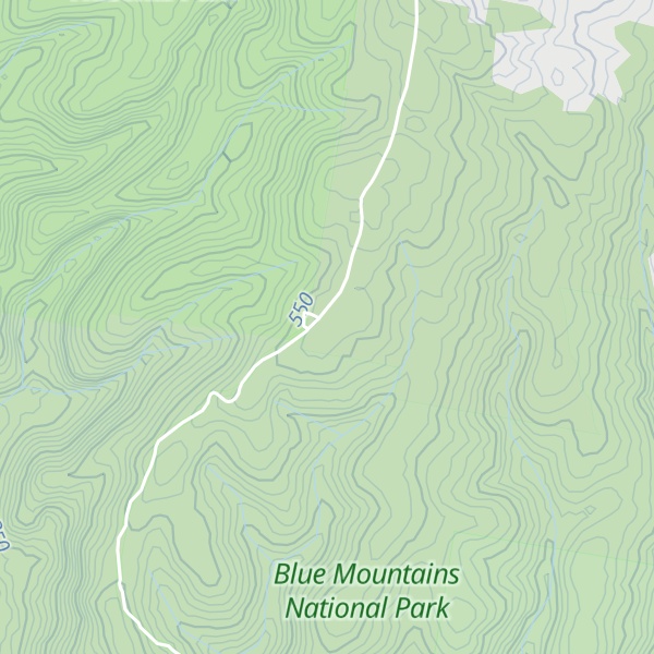 Map of Tabarag Ridge