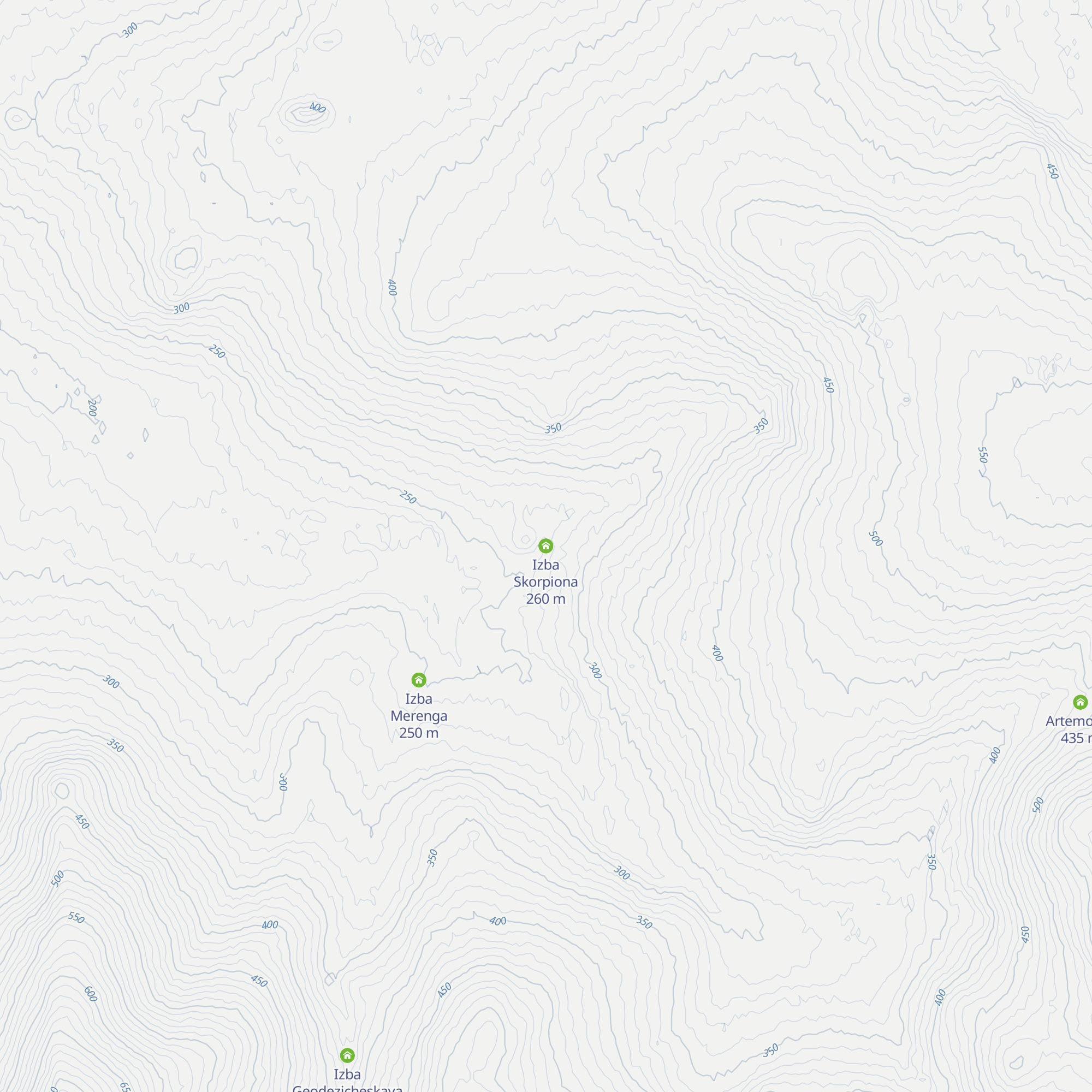 Izba Skorpiona map