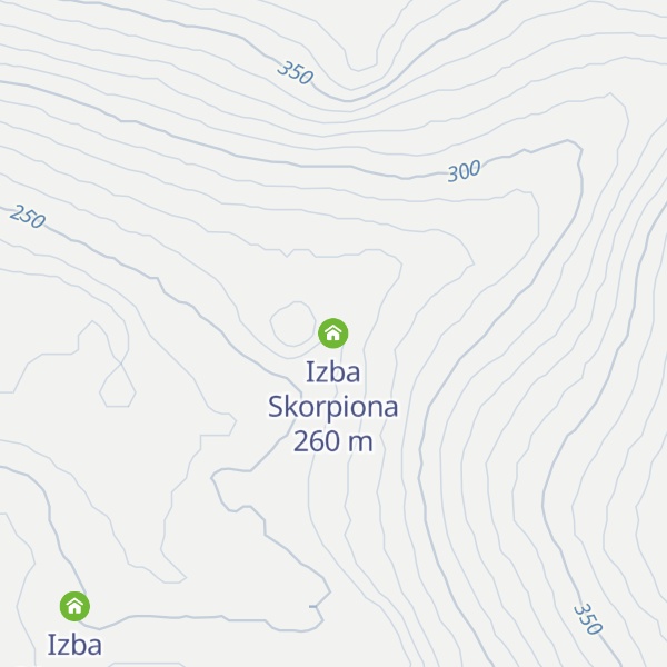 Map of Izba Skorpiona