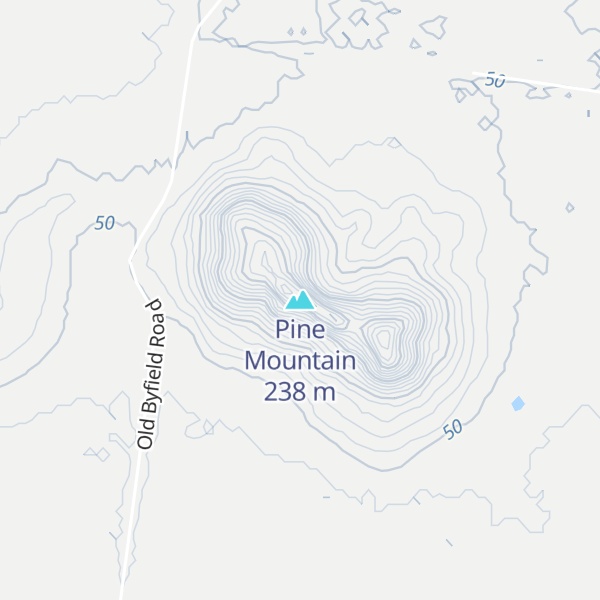 Map of Pine Mountain
