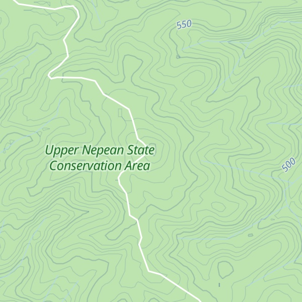 Map of Mount Cotopaxi