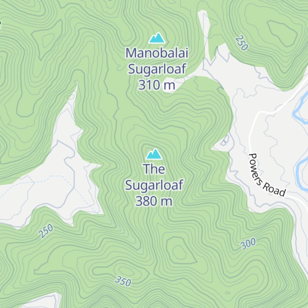 Map of The Sugarloaf