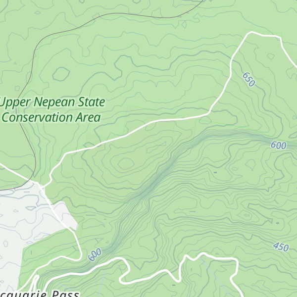 Map of Macquarie Hill