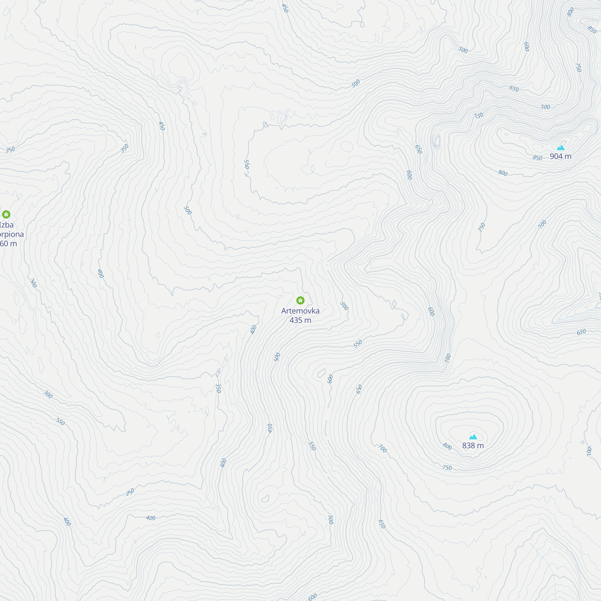 Artemovka map