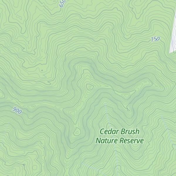 Map of Liverpool Range