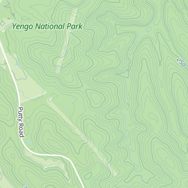 Map of Staircase Hill