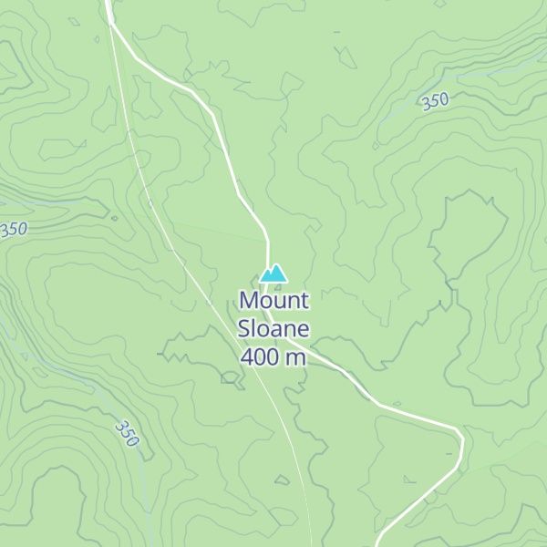 Map of Mount Sloane