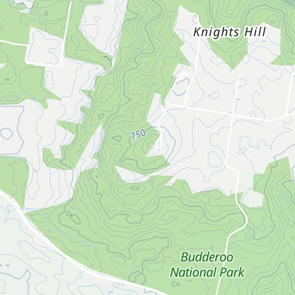 Map of Knights Hill