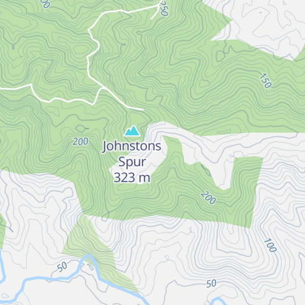 Map of Johnstons Ridge